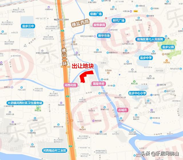 节前再挂地南海大沥盐步祭出近16万宅地7980元㎡起拍