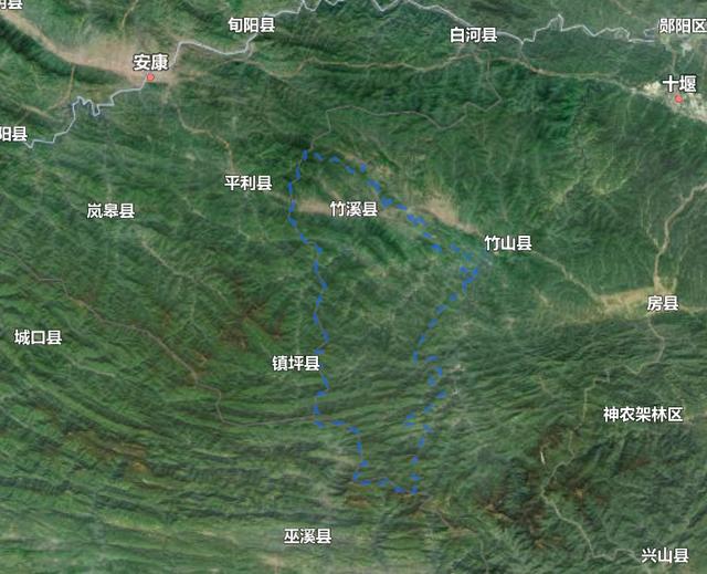 湖北省一个县，人口超30万，地处三省（市）的交界处！