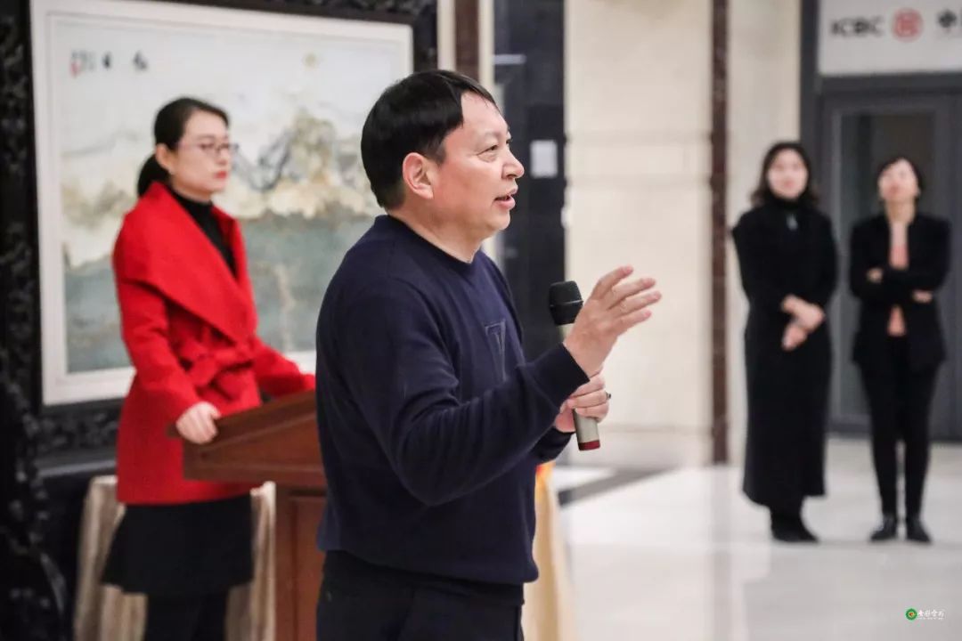 北京七彩云南庆沣祥茶业有限公司董事长王家琪讲话
