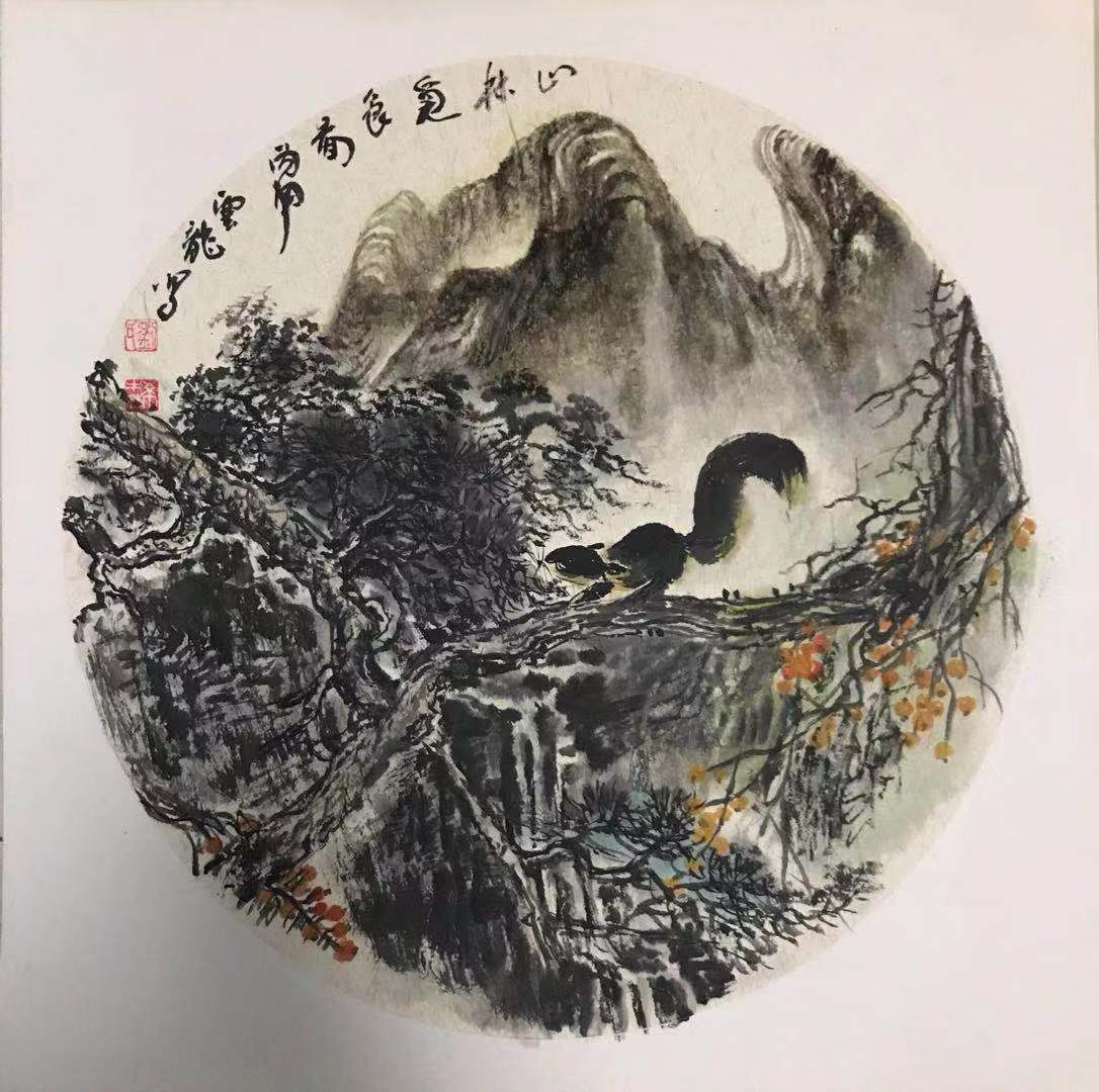 中国当代著名画家刘希森作品展示