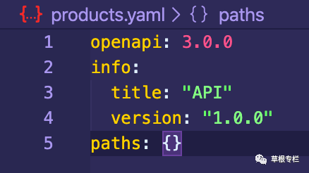使用 OAS（OpenAPI标准）来描述 Web API_设计