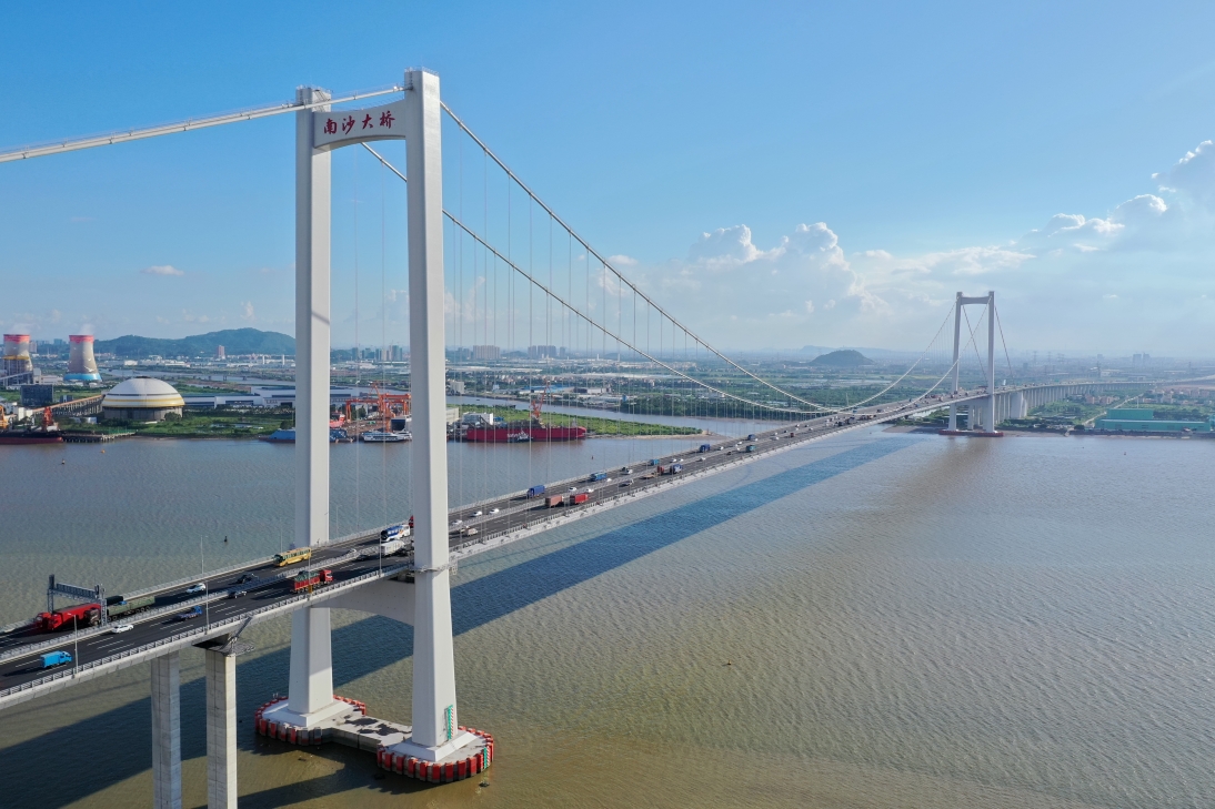 春节南沙大桥海鸥岛站预计车流量将大幅上涨