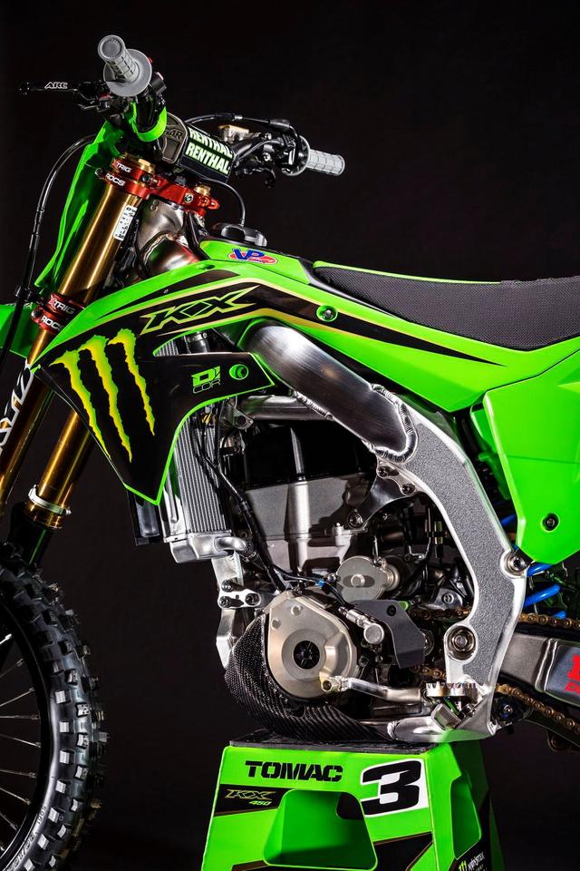 kawasaki 的 ama 越野工厂赛车 kx450