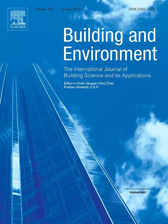 工程学 | Building And Environment 2019最佳论文奖_影响