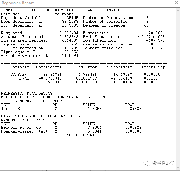 空间计量之数据分析软件GeoDa学习手册