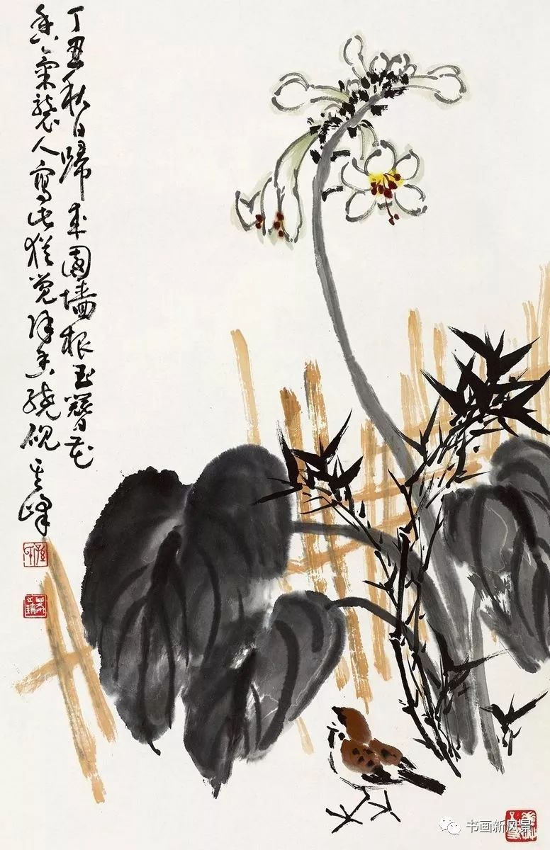 孙其峰的这些小品画,花香袭人!