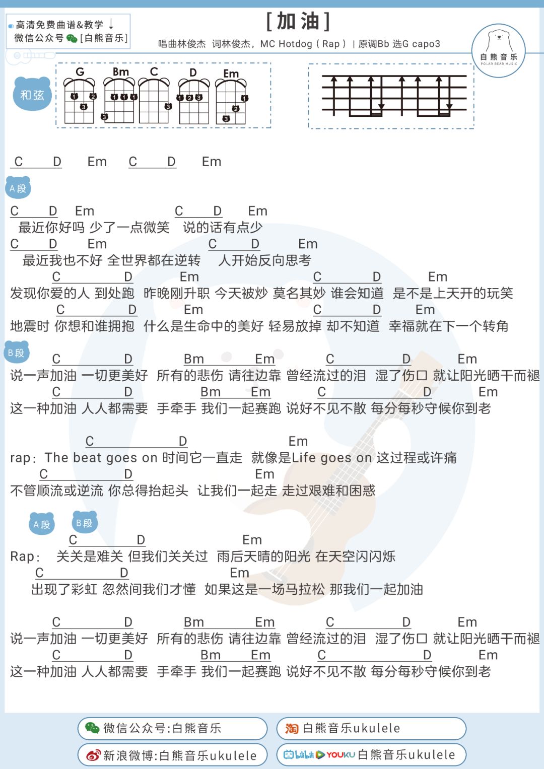 武汉加油曲谱_武汉加油图片(3)