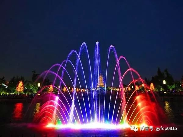 原创洛阳牡丹花会:带你欣赏会跳舞的开元湖音乐喷泉
