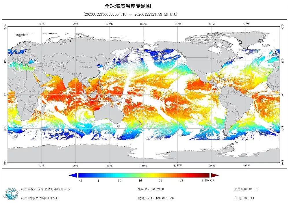 最新全球海表温度海面风场全球分布叶绿素浓度全球分布专题图公布国家