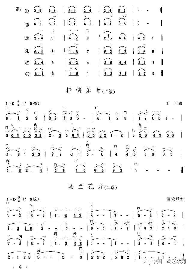 二二胡曲谱何必西天万里遥_何必西天遥曲谱(2)