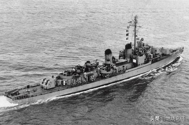 美国二战中建造的最优秀的驱逐舰——"艾伦·萨姆纳"级驱逐舰