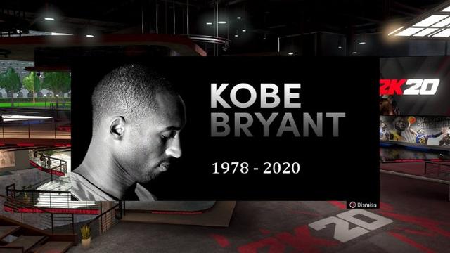 《NBA2K20》官方与游戏玩家悼念科比愿传奇安息