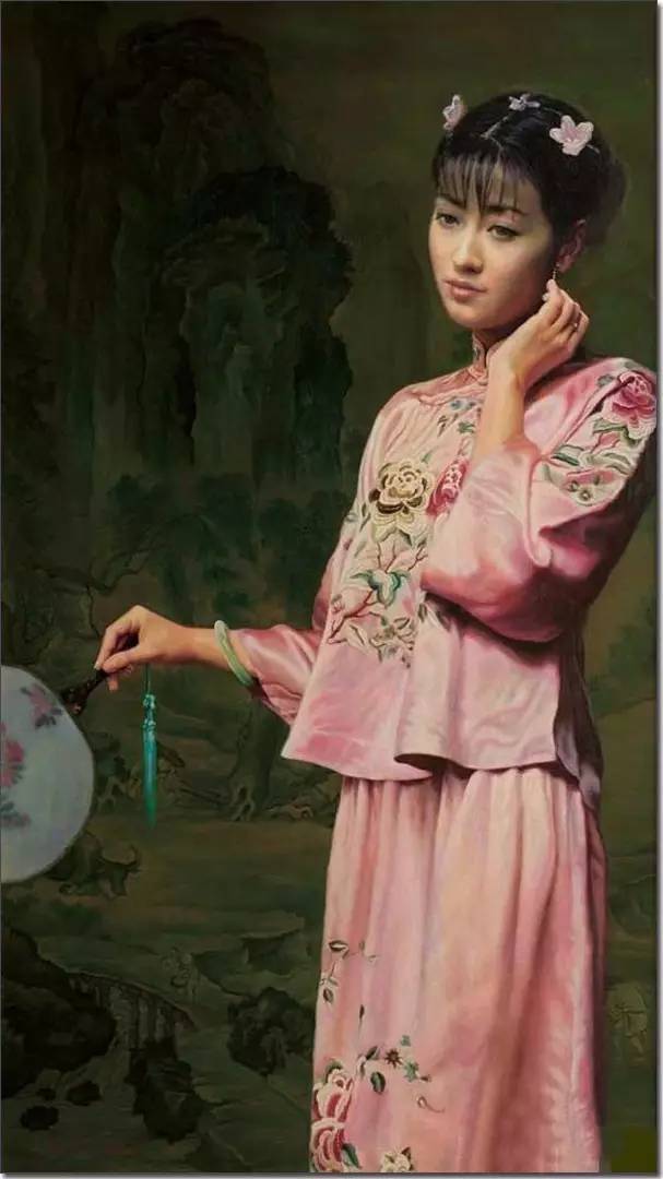 东方美女油画150幅