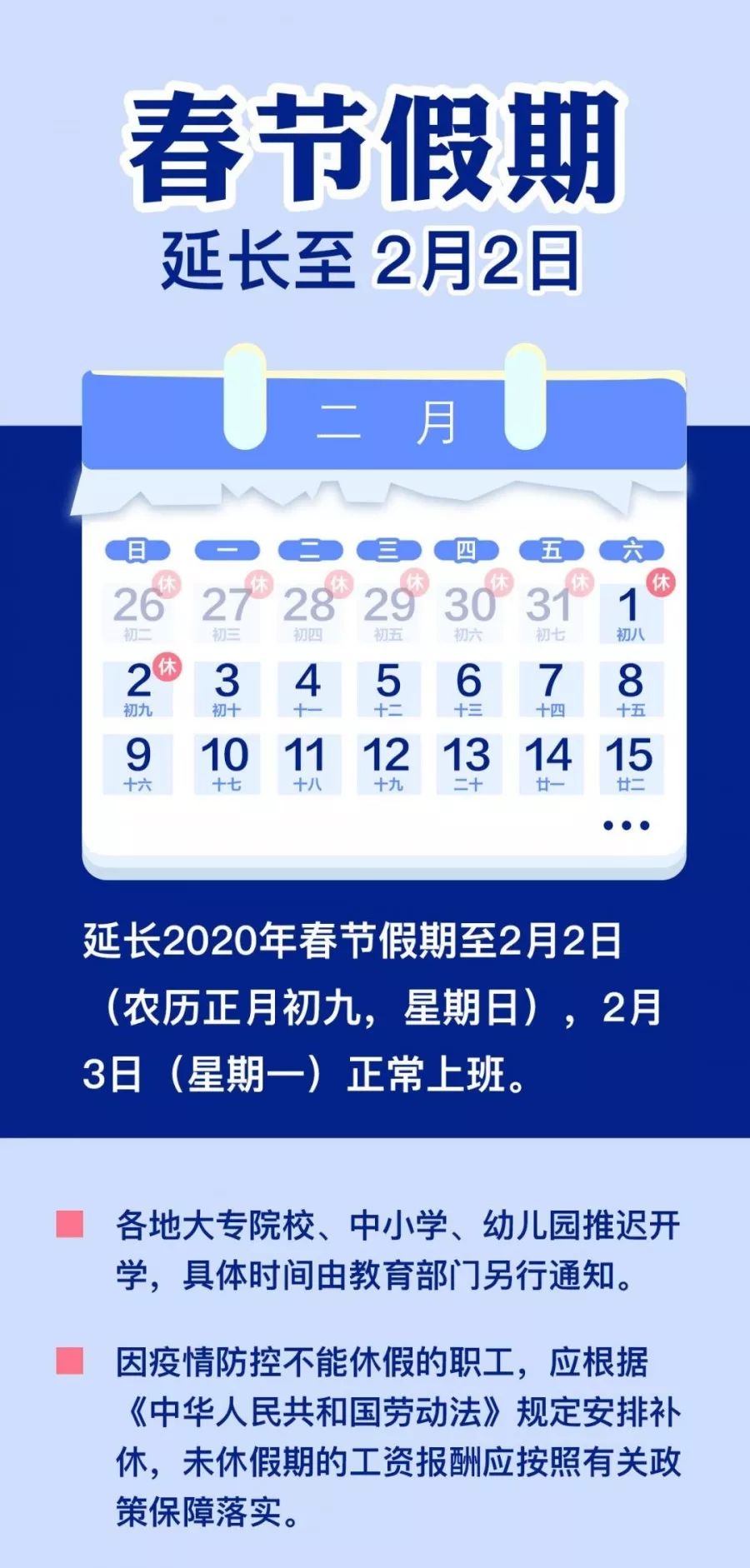定了！春节假期延长至2月2日！广东各地不封城！广州还采取了这些防疫措施！