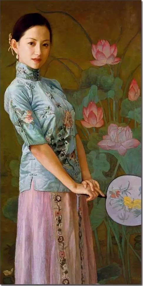 东方美女油画150幅