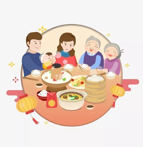 万家灯火人团圆,一片冰心护平安.
