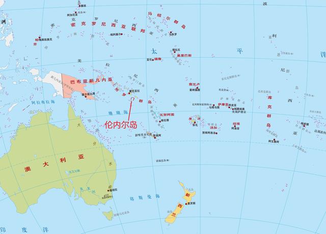 所罗门群岛的伦内尔岛岛上拥有世界上最大的上升珊瑚环礁湖