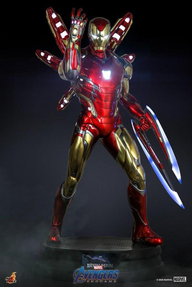 模玩资讯hottoys复仇者联盟4终局之战11钢铁侠马克85