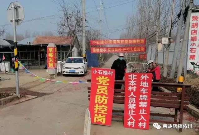 亮身份晒承诺做表率柴胡店镇基层党员冲锋在前筑牢阻击疫情防线