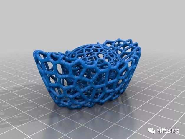 【3D打印】镂空元宝模型3D打印图纸 STL格式
