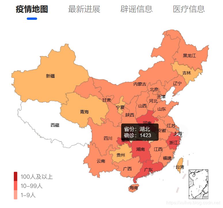 实时追踪,用Python画新型肺炎疫情地图