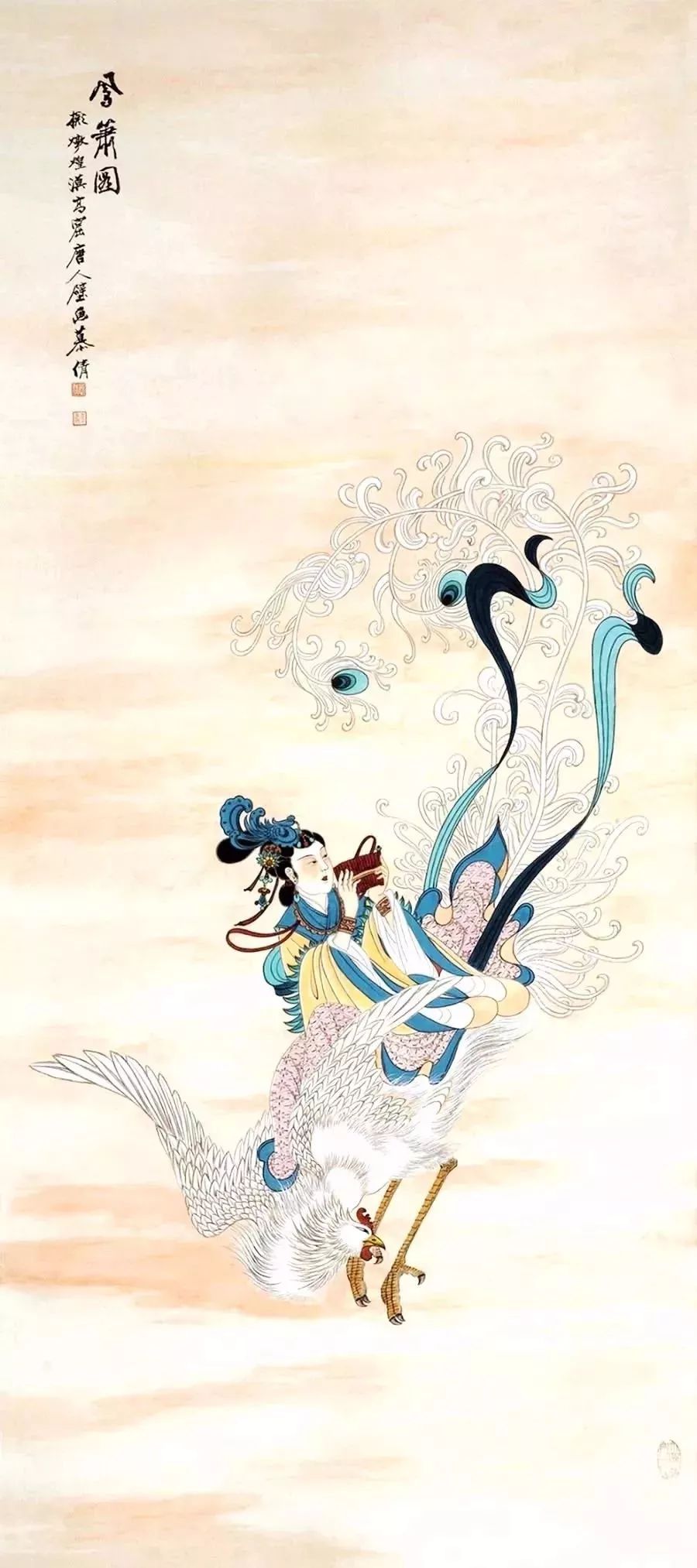 欣赏| 这些工笔画只看线条就很美,栩栩如生