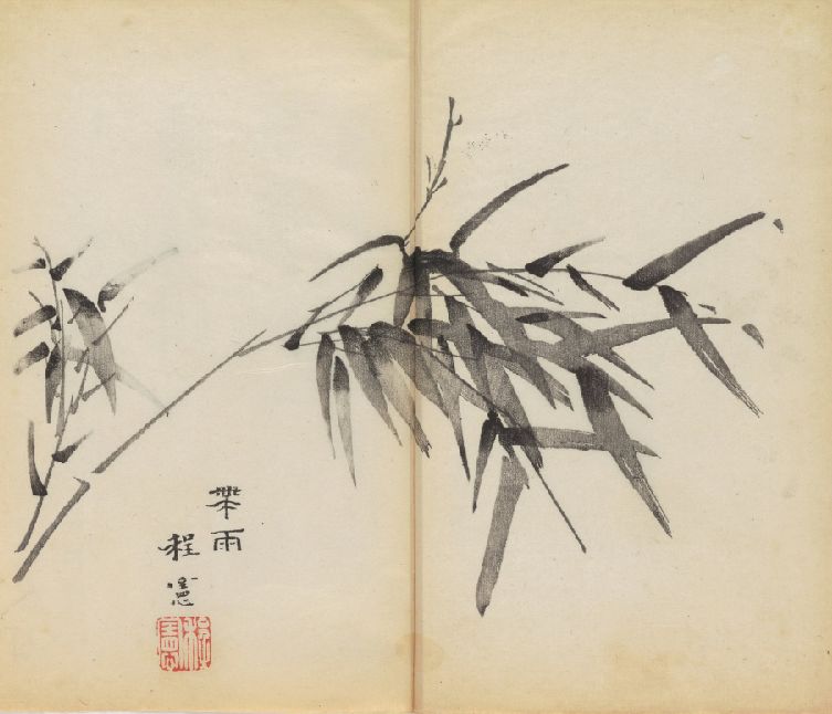 竹子简谱画_竹子画