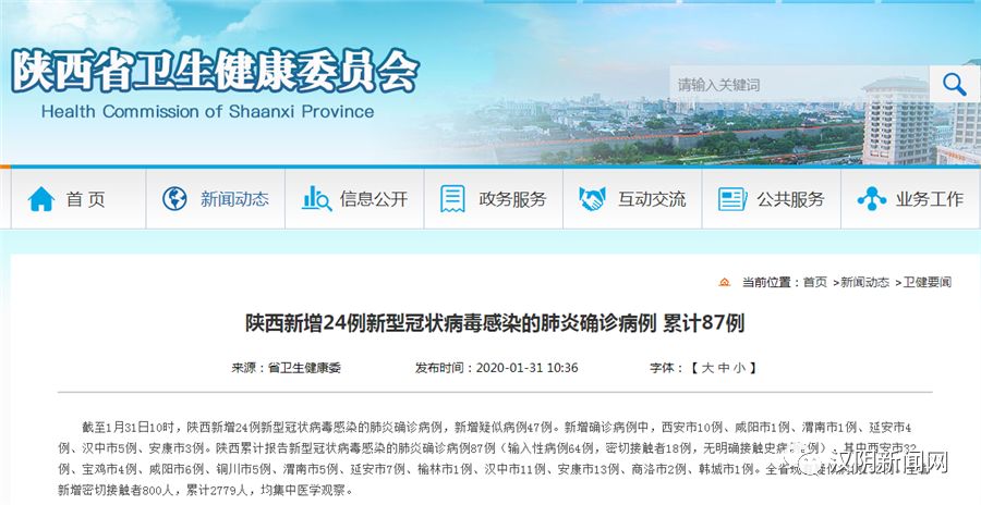 陕西新增24例新型肺炎
(陕西新增24例新型肺炎病例) 陕西新增24例新型肺炎
(陕西新增24例新型肺炎病例)