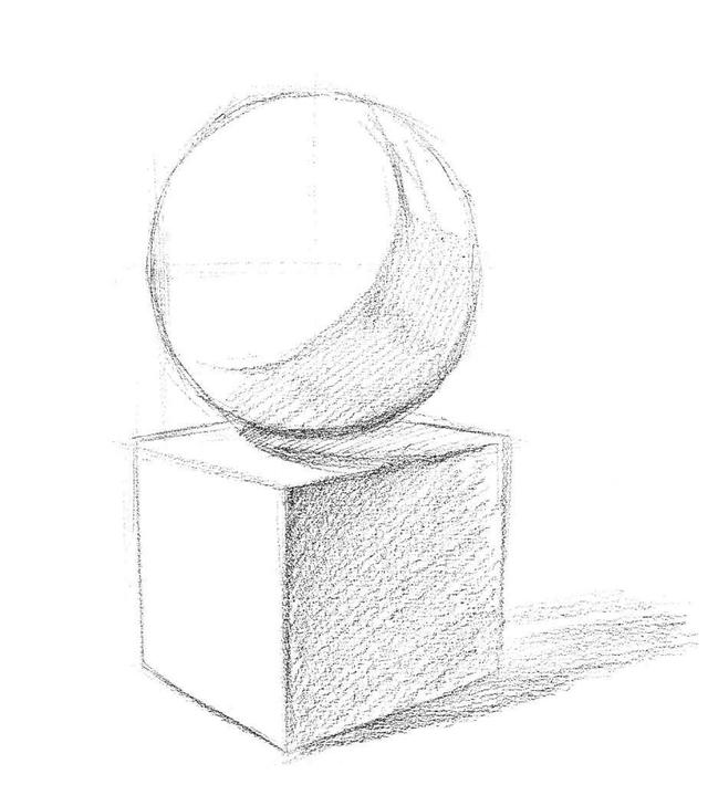 几何体组合怎么画分步骤教你画2个物体组合画法收藏起来学习