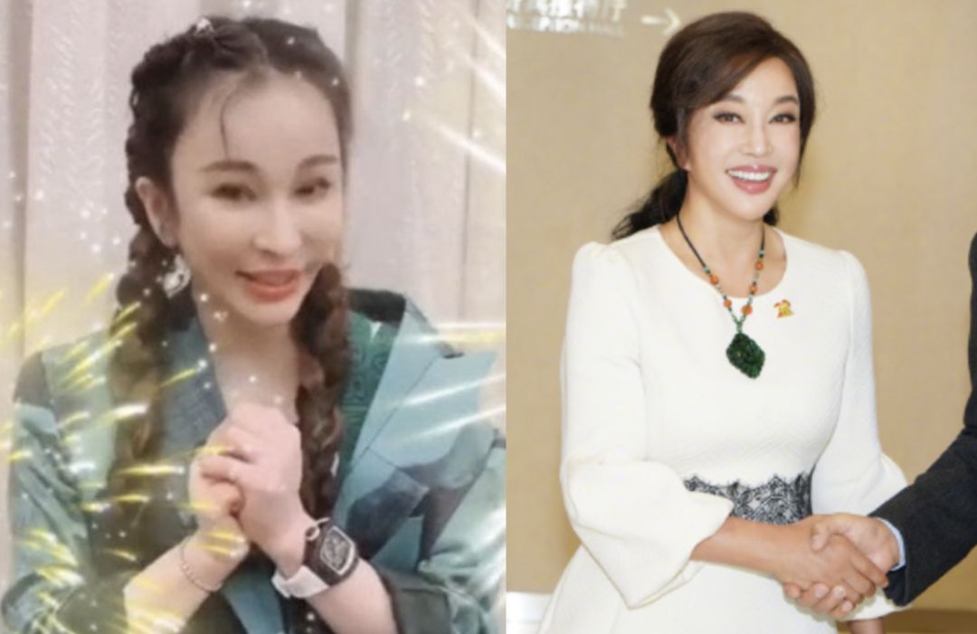 温岚咋又变样了 这次的脸又整成了刘晓庆 李嘉欣