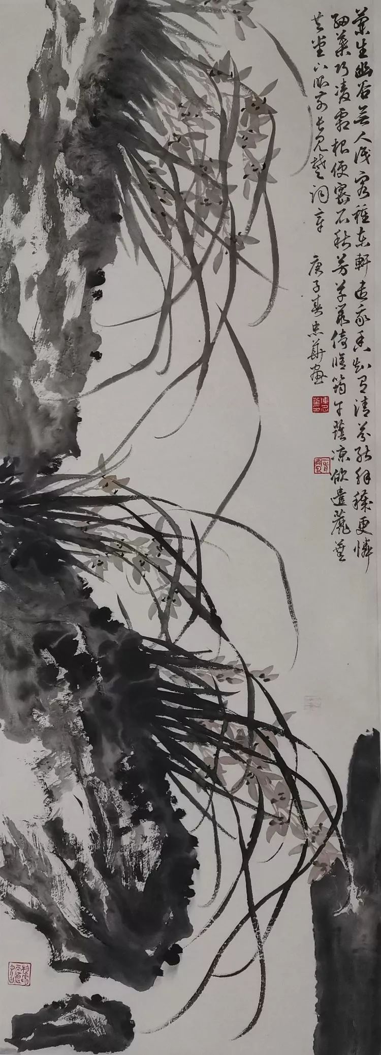 新 中国画梁靓 漆画林子 中国画兰凌燕 水彩画吴子桢 大漆浮雕何承艺