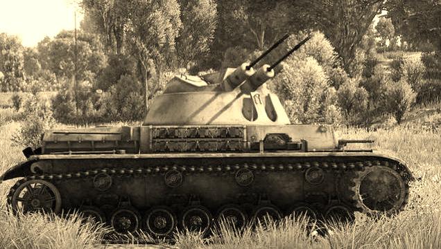二战德军的球形闪电30mm自行高炮被誉二战后期的战场清道夫