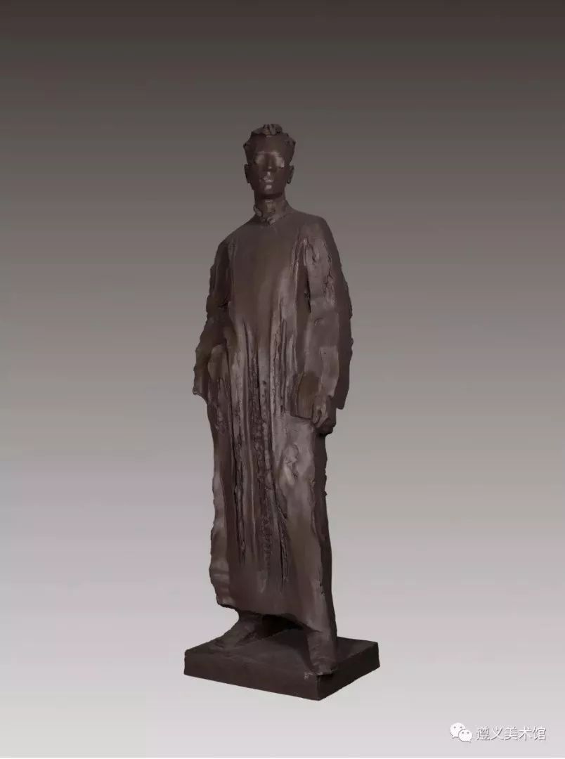《瞿秋白 185*65*50-雕塑-蒋铁骊-2011年