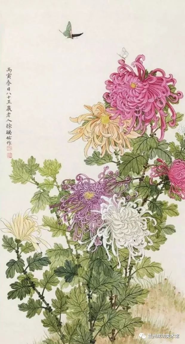 【书画界】她们的花鸟画—既有工笔的精细,又有没骨的洒脱_徐聪佑