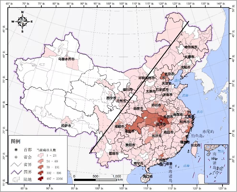 可能会说谎的地图重新审视全国疫情的地理格局