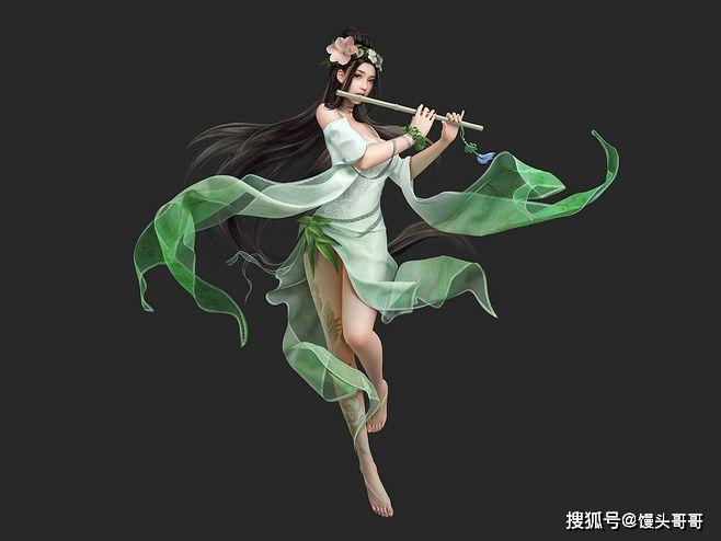 斗破苍穹云韵 斗破苍穹青鳞 花精 女剑仙 无敌剑域素裙女子