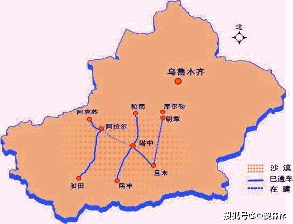 中国最美公路系列:凄美塔里木沙漠公路建议金秋赏胡杨