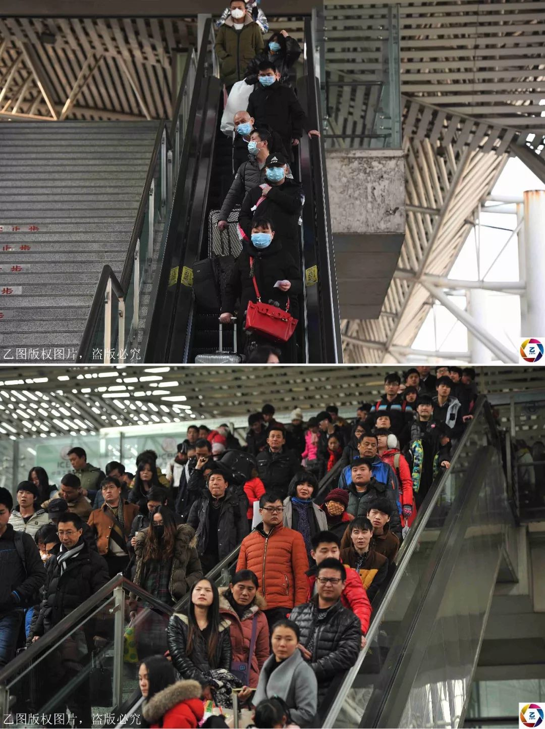 都说“三六九往外走”，26张春运图片对比