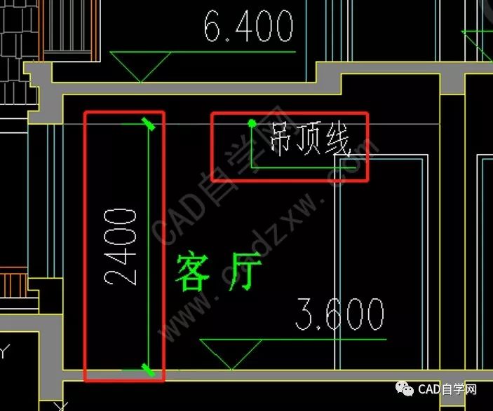 建筑专业cad识图实例讲解_剖面图