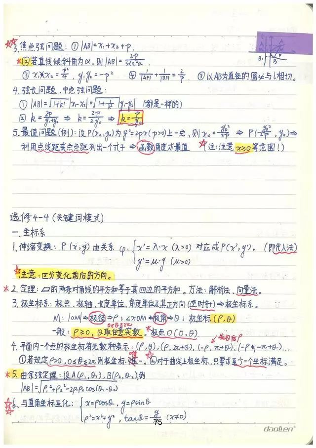 高考数学142分学霸超全知识整理笔记, 从此数学不用愁