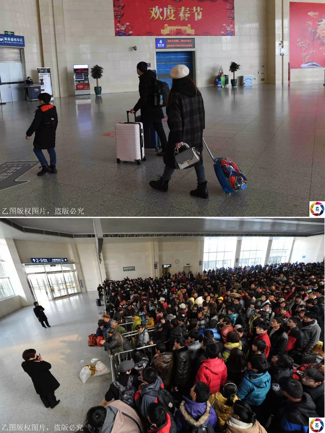都说“三六九往外走”，26张春运图片对比