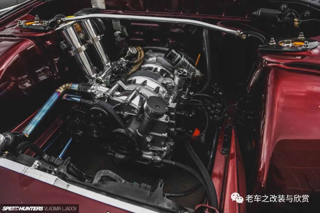 改了rx7转子发动机的nissanps13b