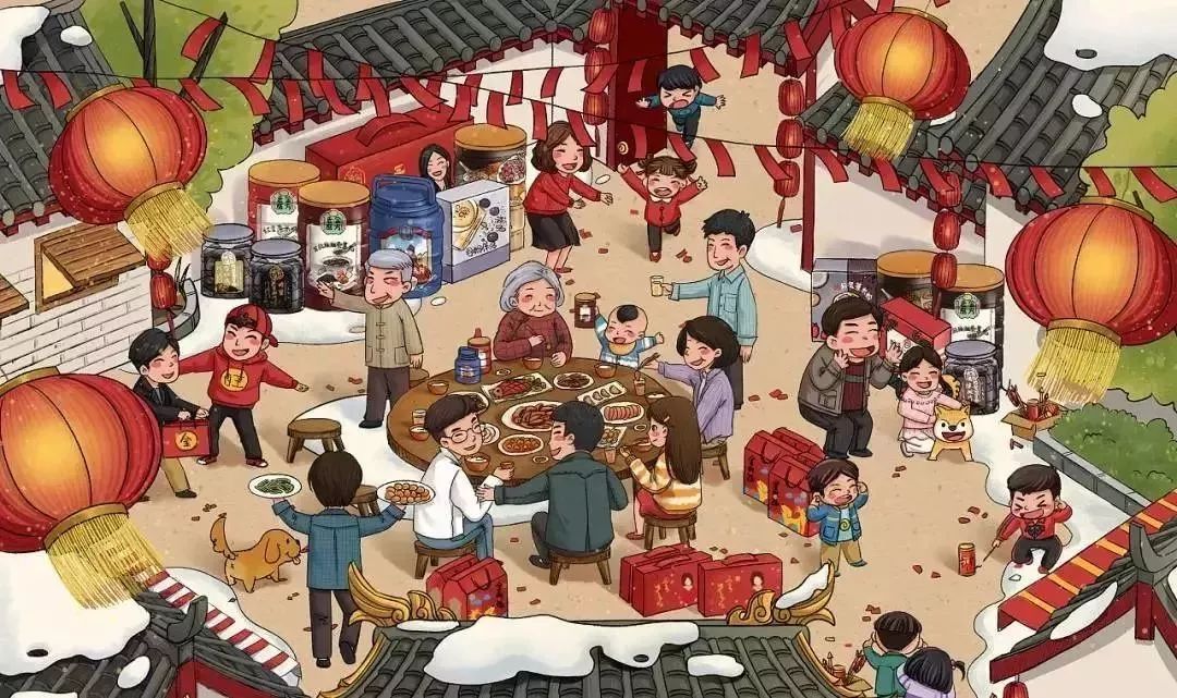 春节将至,年味渐浓