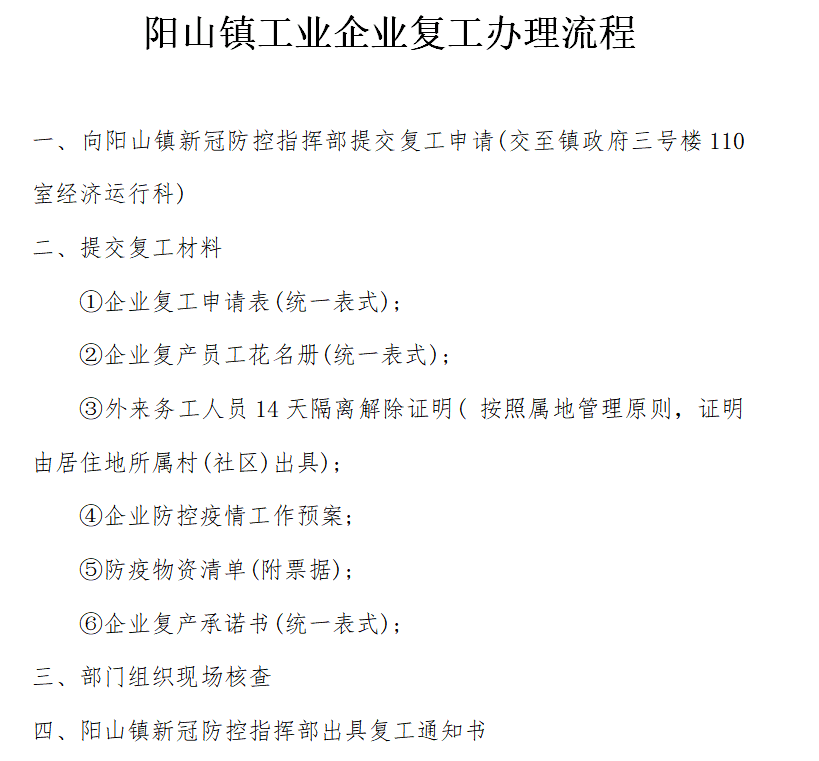 疫情公司复工证怎么办