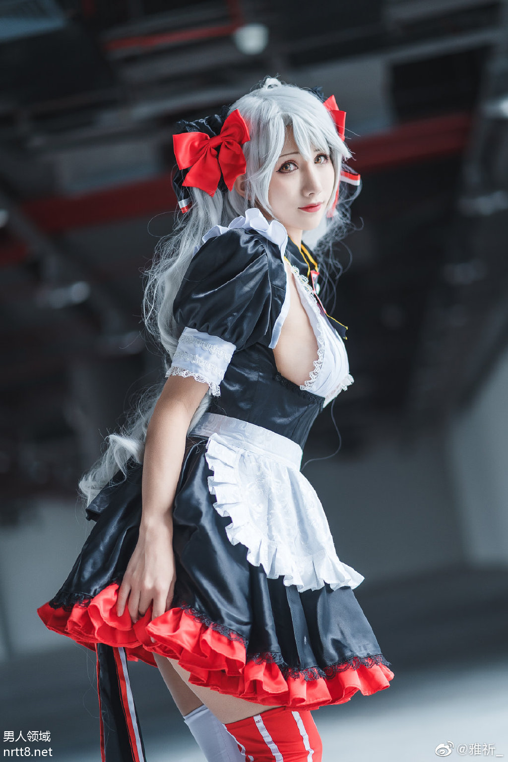 cosplay 美女coser #碧蓝航线# #欧根亲王