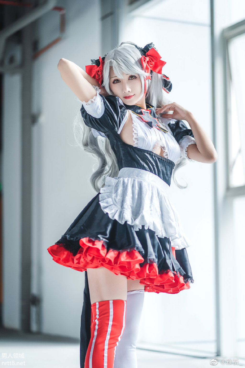 cosplay 美女coser #碧蓝航线# #欧根亲王