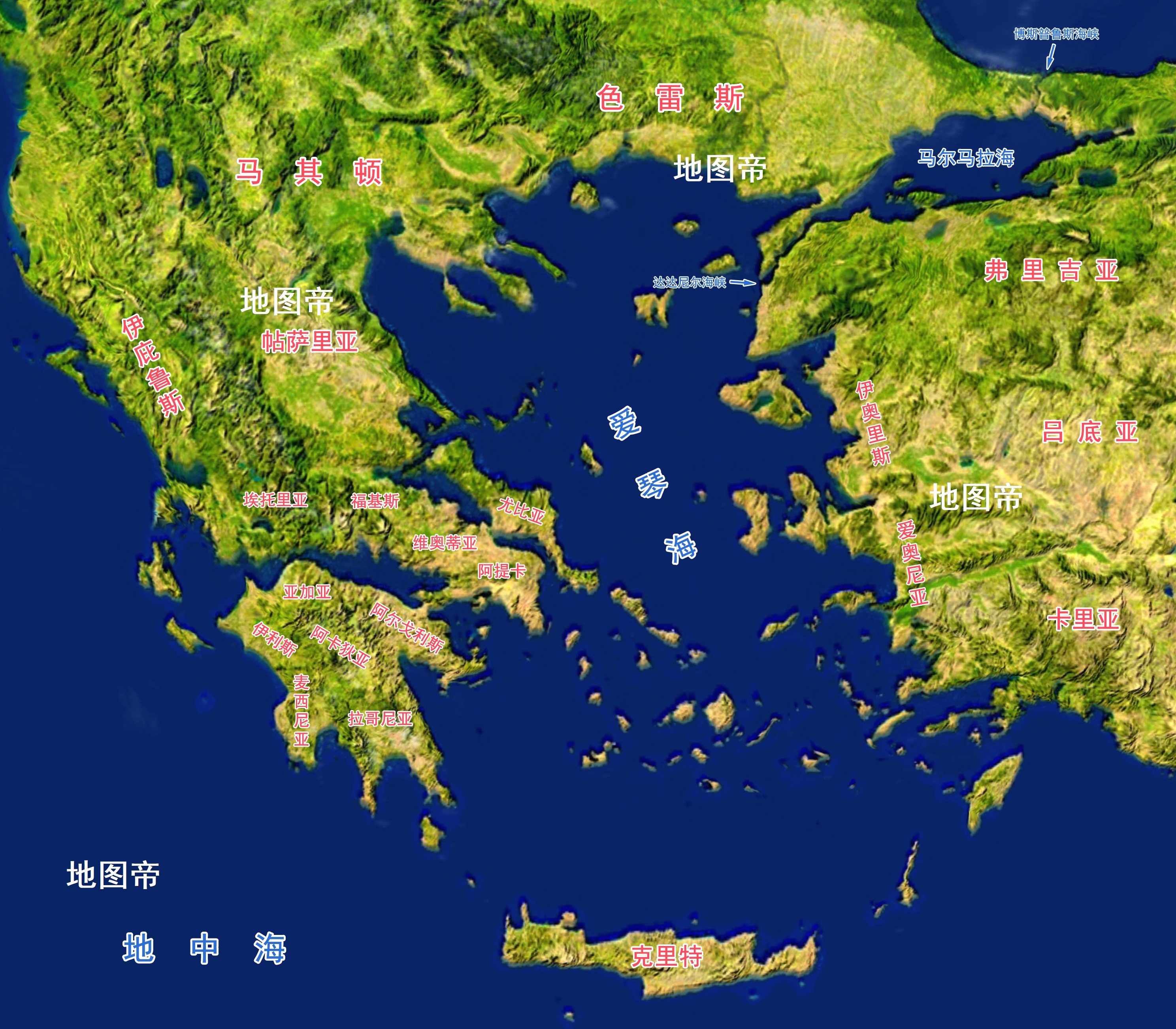 希腊南部,伯罗奔尼撒半岛,靠什么打败波斯?