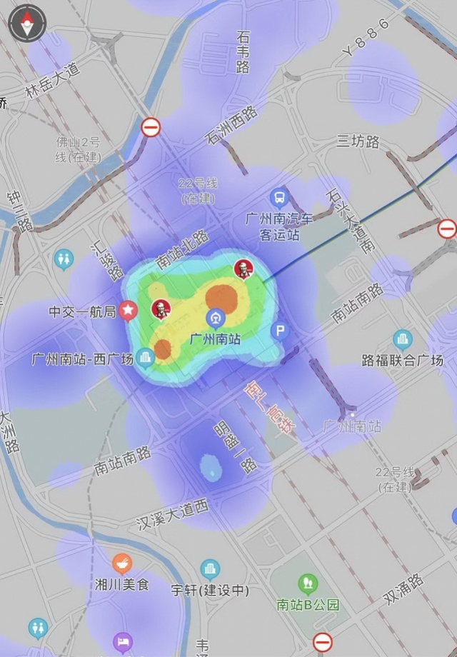 实时人口热力图_AI驰援疫情防控,百度在行动(2)