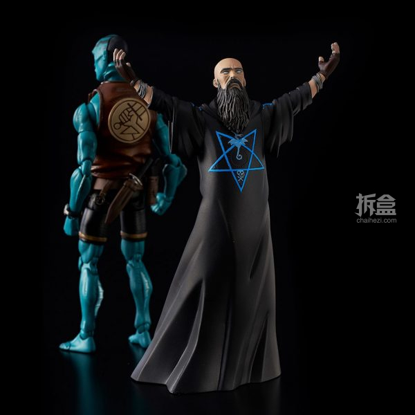 1000toys地狱男爵鱼人亚伯abesapien112可动人偶