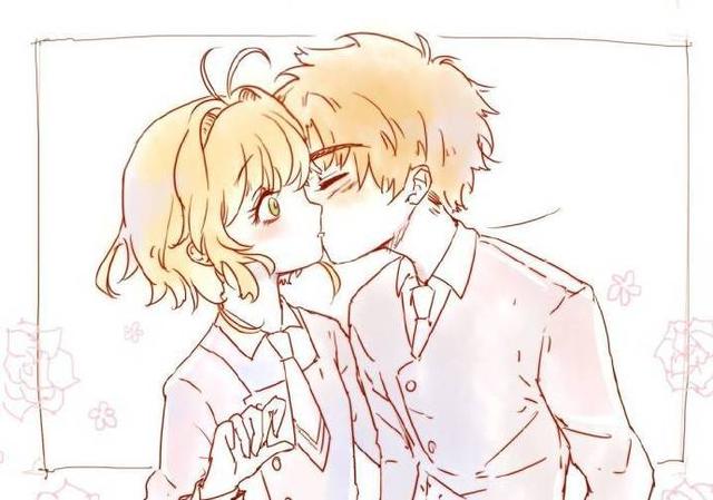 原创画师绘制小樱小狼的二人世界看着太甜蜜了求你们原地结婚